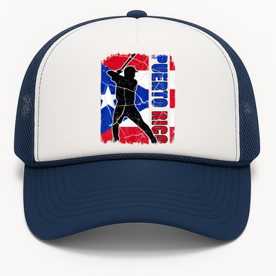 Puerto Rico Baseball 21 For Santurce Baseball Fans Trucker Hat