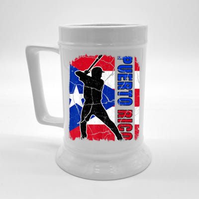 Puerto Rico Baseball 21 For Santurce Baseball Fans Beer Stein