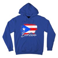 Puerto Rico Boricua Vintage Puerto Rican Flag Pride Hoodie