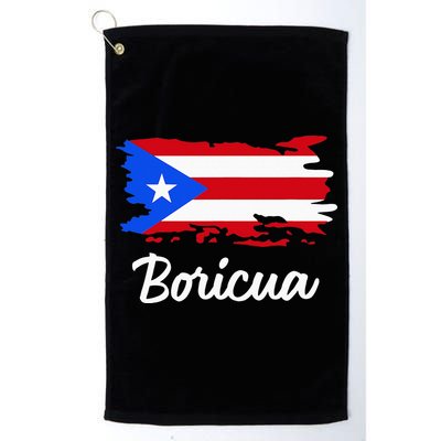 Puerto Rico Boricua Vintage Puerto Rican Flag  Golf Towel