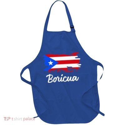 Puerto Rico Boricua Vintage Puerto Rican Flag  Apron