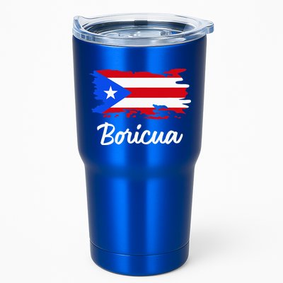 Puerto Rico Boricua Vintage Puerto Rican Flag  Tumbler