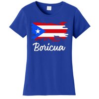 Puerto Rico Boricua Vintage Puerto Rican Flag  Women's T-Shirt