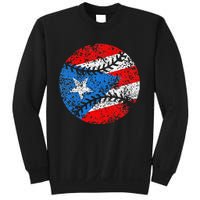 Puerto Rican Baseball Proud Boricua Flag Puerto Rico Sweatshirt