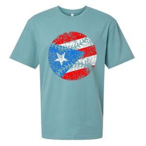 Puerto Rican Baseball Proud Boricua Flag Puerto Rico Sueded Cloud Jersey T-Shirt