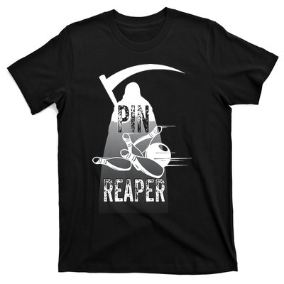 Pin Reaper Bowling Funny Bowlers T-Shirt