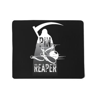 Pin Reaper Bowling Funny Bowlers Mousepad