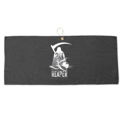 Pin Reaper Bowling Funny Bowlers Large Microfiber Waffle Golf Towel