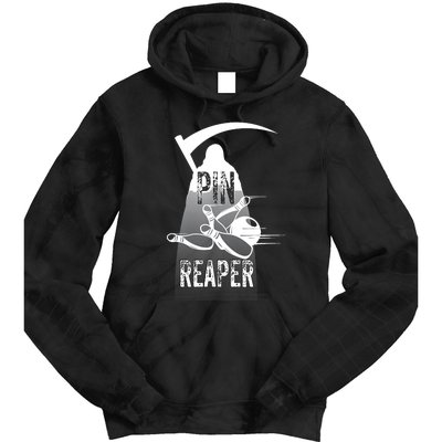 Pin Reaper Bowling Funny Bowlers Tie Dye Hoodie