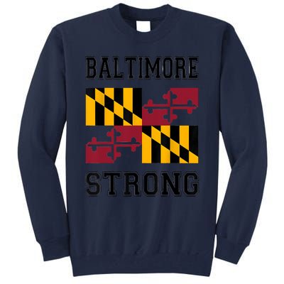 Patapsco River Baltimore Strong Tall Sweatshirt