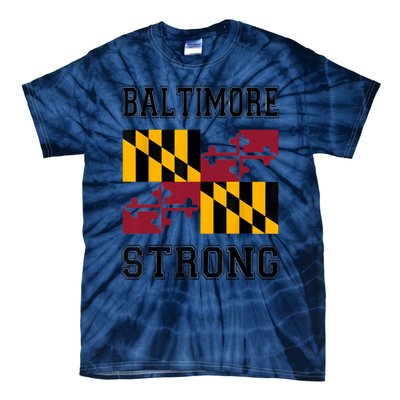 Patapsco River Baltimore Strong Tie-Dye T-Shirt