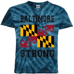 Patapsco River Baltimore Strong Kids Tie-Dye T-Shirt