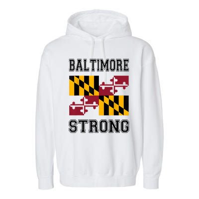 Patapsco River Baltimore Strong Garment-Dyed Fleece Hoodie