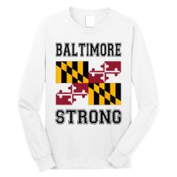 Patapsco River Baltimore Strong Long Sleeve Shirt