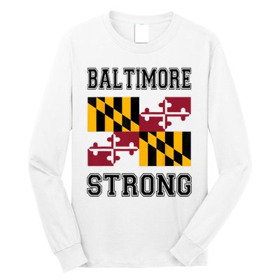 Patapsco River Baltimore Strong Long Sleeve Shirt