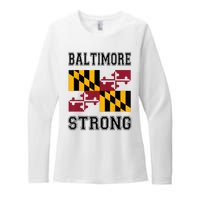 Patapsco River Baltimore Strong Womens CVC Long Sleeve Shirt