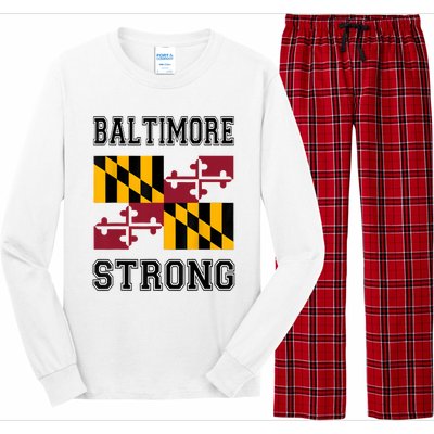 Patapsco River Baltimore Strong Long Sleeve Pajama Set