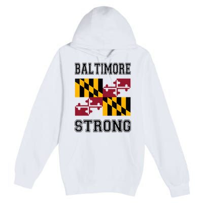 Patapsco River Baltimore Strong Premium Pullover Hoodie