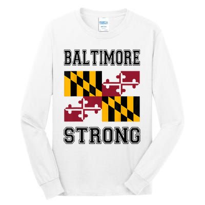 Patapsco River Baltimore Strong Tall Long Sleeve T-Shirt