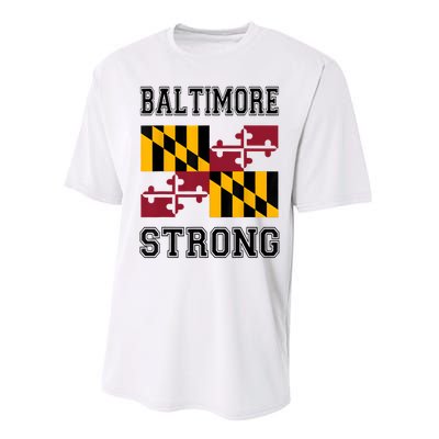 Patapsco River Baltimore Strong Performance Sprint T-Shirt