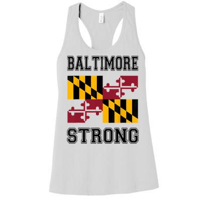 Patapsco River Baltimore Strong Women's Racerback Tank