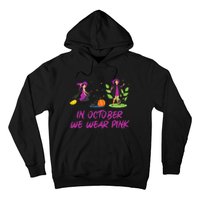 Pink Ribbon Breast Cancer Shirts Halloween Hoodie