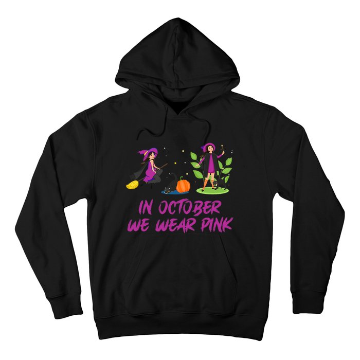 Pink Ribbon Breast Cancer Shirts Halloween Hoodie