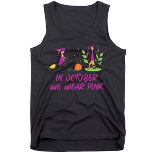 Pink Ribbon Breast Cancer Shirts Halloween Tank Top