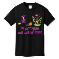 Pink Ribbon Breast Cancer Shirts Halloween Kids T-Shirt