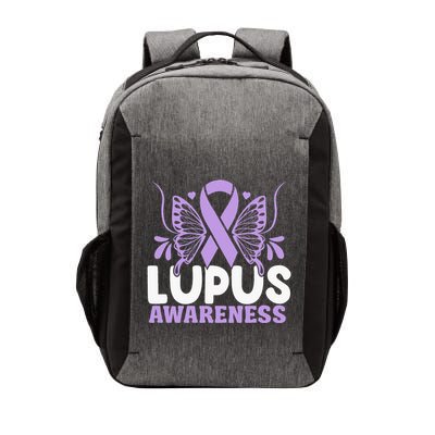 Purple Ribbon Butterfly Lupus Awareness Month Vector Backpack
