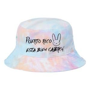 Puerto Rico Bunny Esta Bien Cabron Tie Dye Newport Bucket Hat