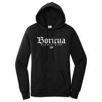 Puerto Rico Boricua Vintage Puerto Rican Women's Pullover Hoodie