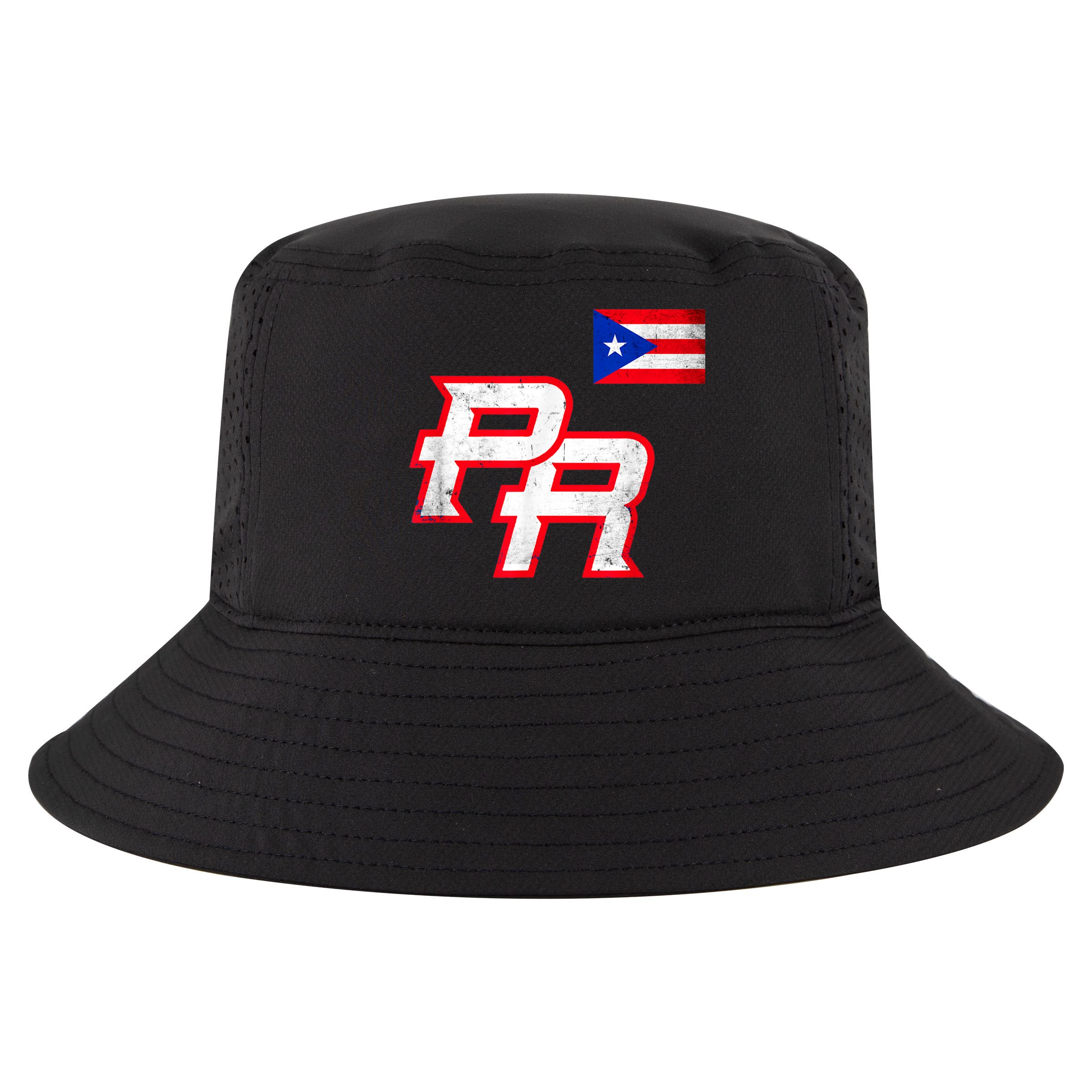 Puerto Rican Baseball Player Puerto Rico Flag Baseball Fans Cool Comfort Performance Bucket Hat