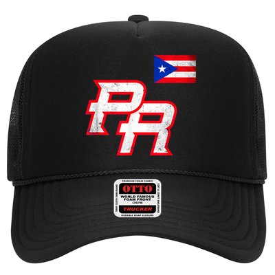 Puerto Rican Baseball Player Puerto Rico Flag Baseball Fans Hat