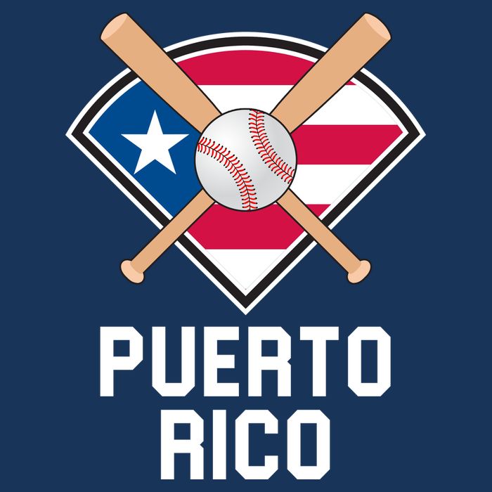 Puerto Rico Baseball Team Patriotic Beisbol Flag 7 Panel Mesh Trucker Snapback Hat