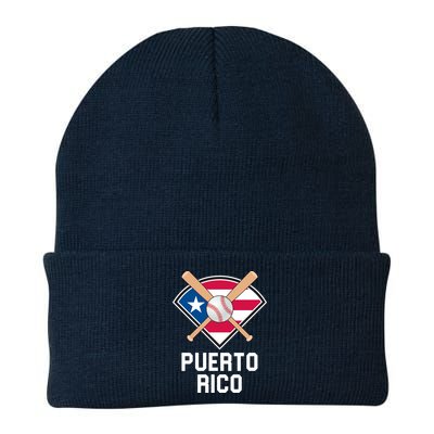 Puerto Rico Baseball Team Patriotic Beisbol Flag Beanie