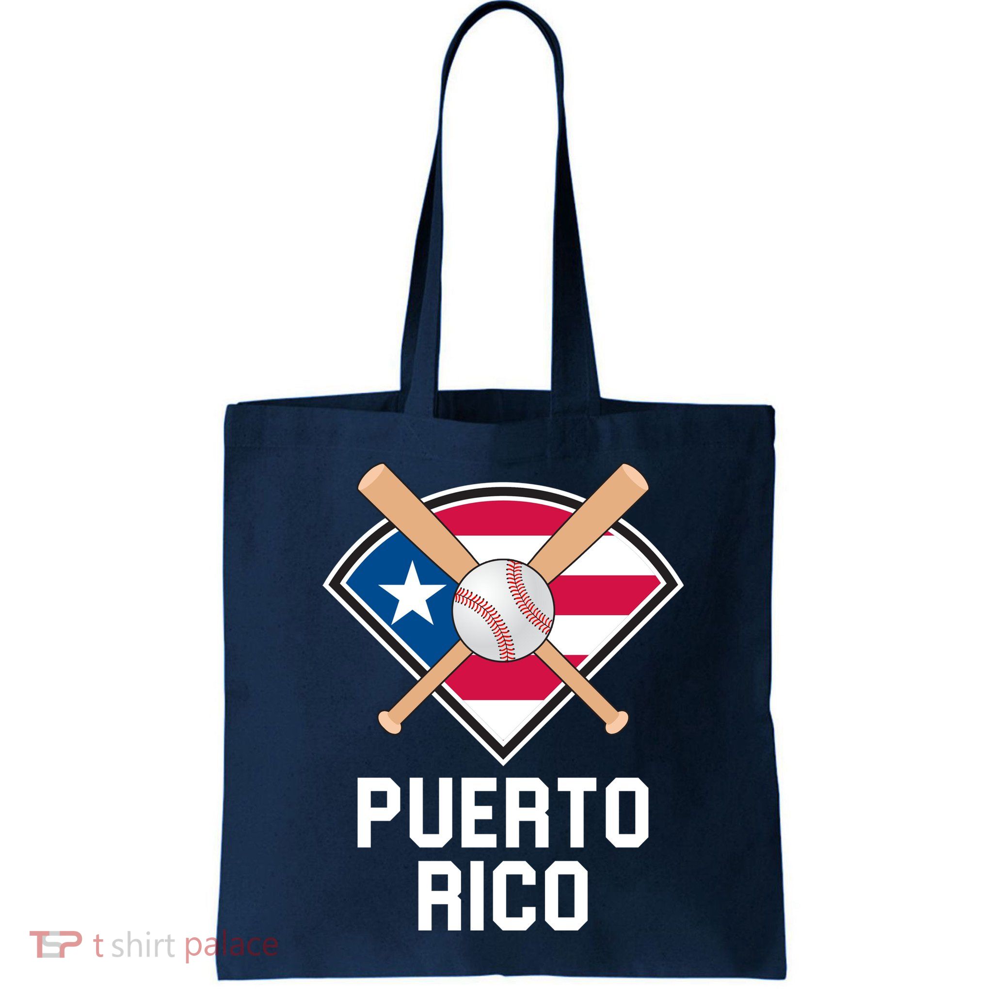 Puerto Rico Baseball Team Patriotic Beisbol Flag Bag