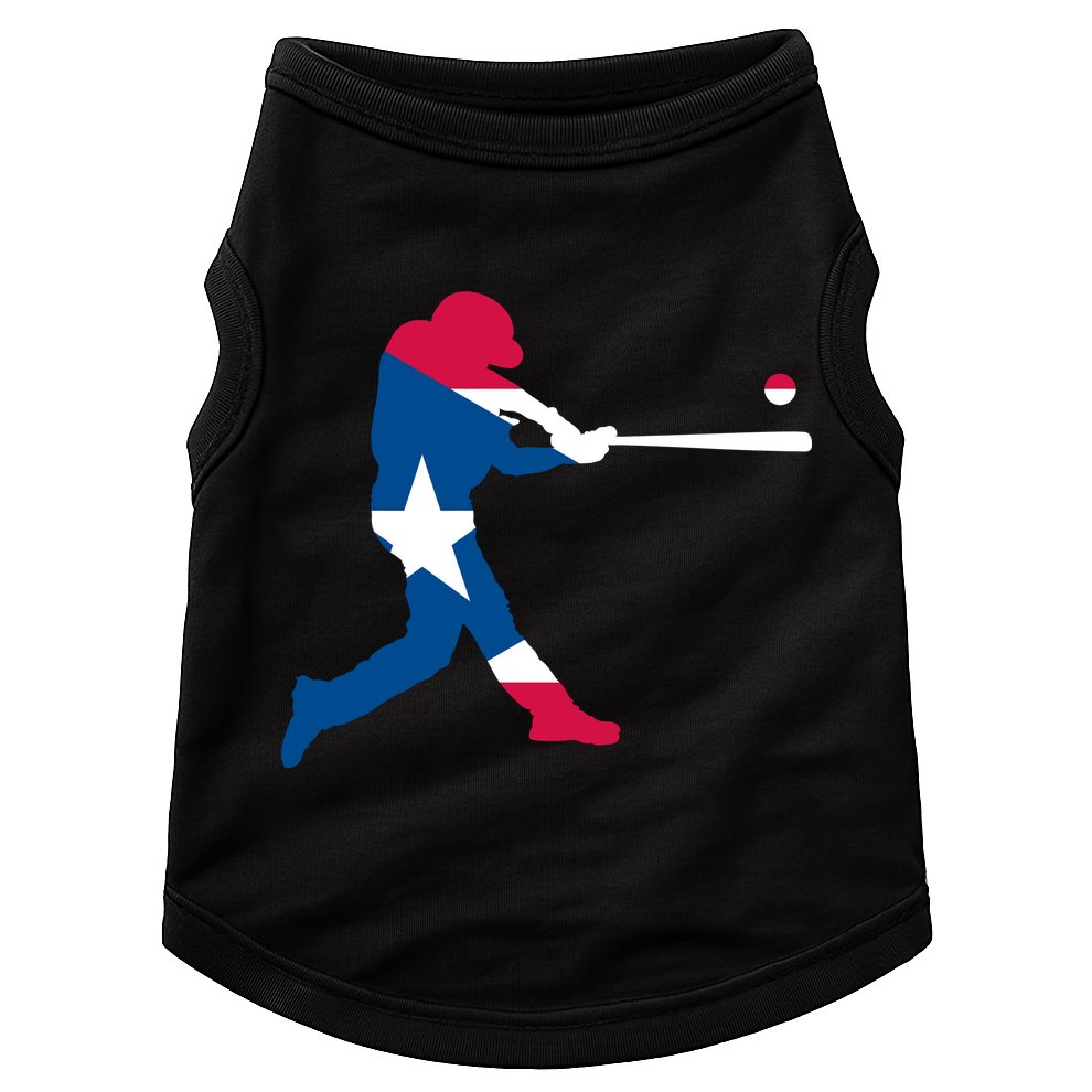 Puerto Rico Baseball Player Doggie Tank