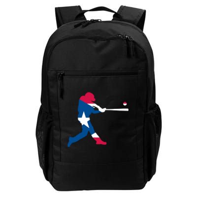 Puerto Rico Baseball Player Daily Commute Backpack