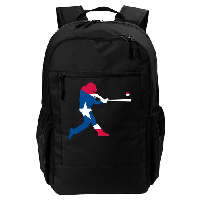 Puerto Rico Baseball Player Daily Commute Backpack