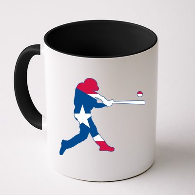Puerto Rico Baseball Player Mug