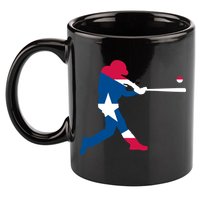 Puerto Rico Baseball Player 11oz C Handle Ceramic Mug