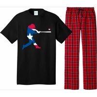 Puerto Rico Baseball Player Pajama Set