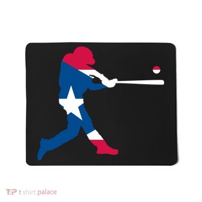 Puerto Rico Baseball Player Mousepad