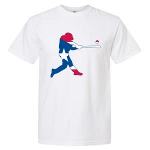 Puerto Rico Baseball Player Garment-Dyed Heavyweight T-Shirt