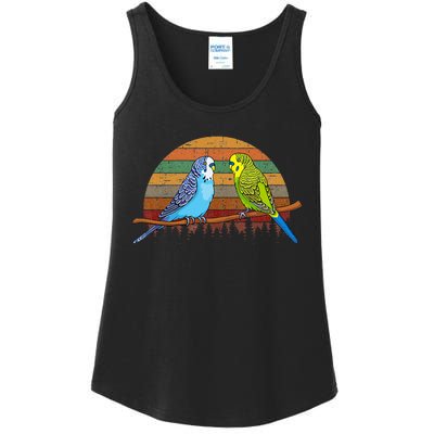 Parakeet Retro Budgies Parakeet Ladies Essential Tank