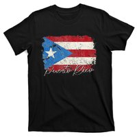 Puerto Rico Boricua Vintage Puerto Rican Flag Pride T-Shirt