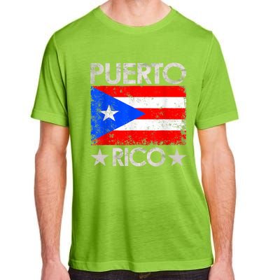 Puerto Rican Baseball Player Puerto Rico Flag Baseball Adult ChromaSoft Performance T-Shirt