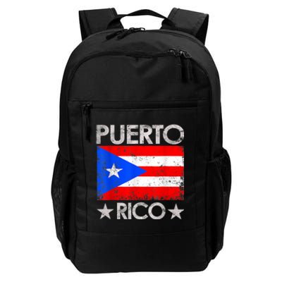 Puerto Rican Baseball Player Puerto Rico Flag Baseball Daily Commute Backpack