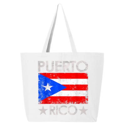 Puerto Rican Baseball Player Puerto Rico Flag Baseball 25L Jumbo Tote